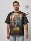 Мужская футболка оверсайз / Jinx