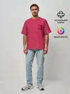 Мужская футболка оверсайз / Испытание игрой