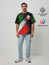 Мужская футболка оверсайз / APRILIA / АПРИЛИЯ / ITALIA