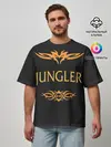 Мужская футболка оверсайз / Jungler