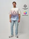 Мужская футболка оверсайз / 30 Seconds to Mars