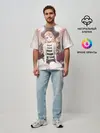 Мужская футболка оверсайз / Рейчел ангел