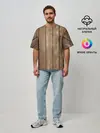 Мужская футболка оверсайз / Texture. Wood