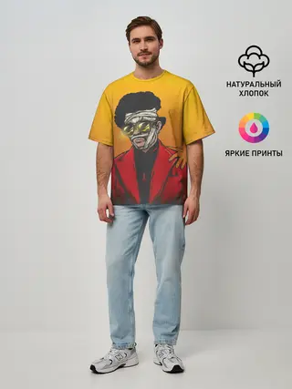 Мужская футболка оверсайз / Зомби Эйбл