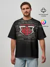 Мужская футболка оверсайз / Armrestling
