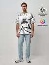 Мужская футболка оверсайз / Токийский гуль