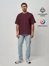 Мужская футболка оверсайз / Knitted Texture
