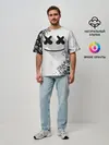 Мужская футболка оверсайз / Marshmello
