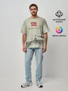 Мужская футболка оверсайз / Мумий Тролль Не помню зачем...
