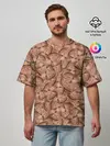 Мужская футболка оверсайз / Бейонсе