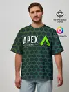 Мужская футболка оверсайз / APEX LEGENDS / АПЕКС ЛЕГЕНД