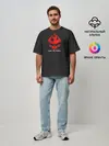Мужская футболка оверсайз / Fight the power