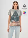 Женская базовая футболка / Нейромонах Феофан
