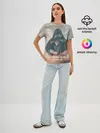 Женская базовая футболка / Нейромонах Феофан