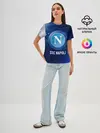 Женская базовая футболка / SSC NAPOLI / Наполи