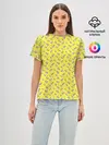 Женская базовая футболка / Pineapple Pattern