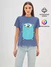 Женская базовая футболка / Golang