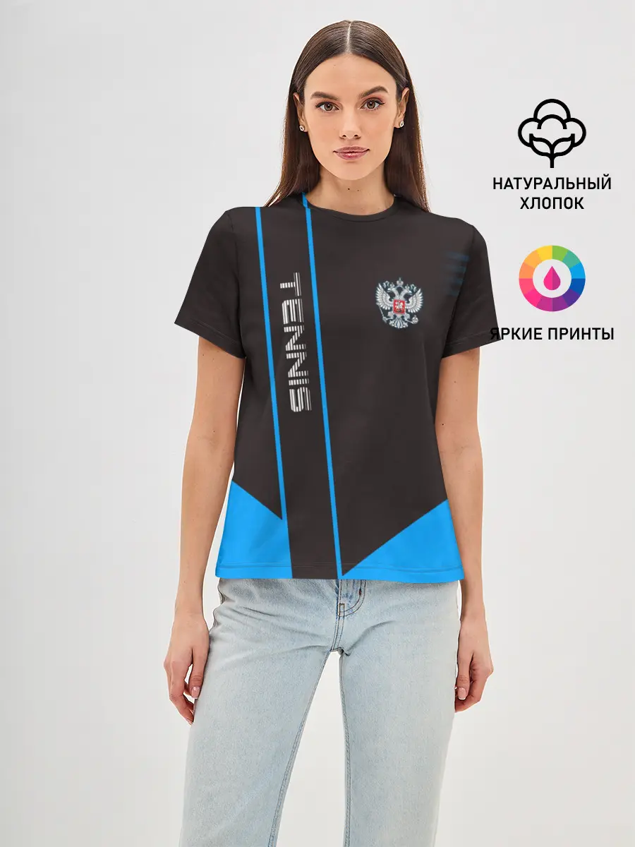 Женская базовая футболка / Tennis