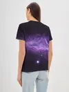 Женская базовая футболка / BTS SPACЕ 3D / БТС КОСМОС