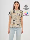 Женская базовая футболка / sewing