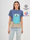 Женская базовая футболка / Golang