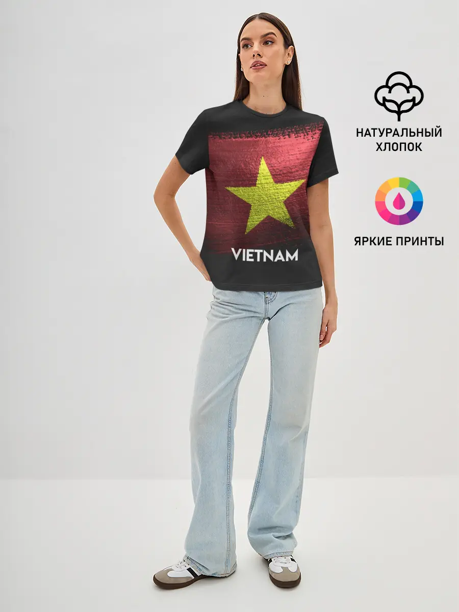 Женская базовая футболка / VIETNAM