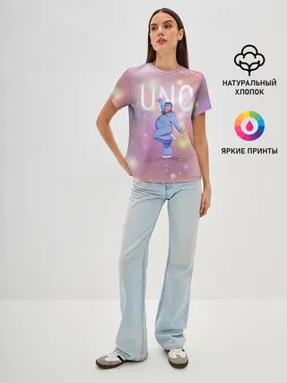 Женская базовая футболка / UNO