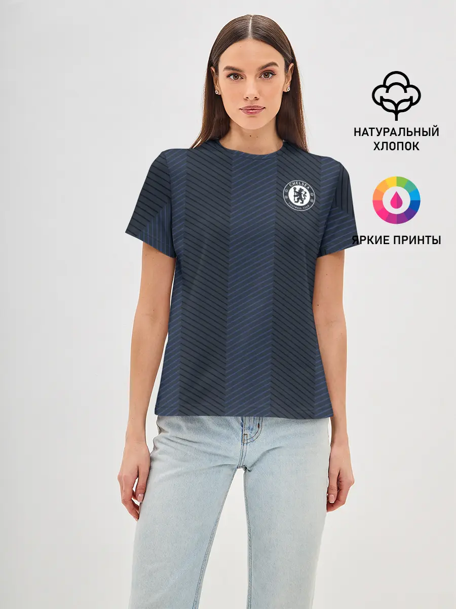 Женская базовая футболка / FC Chelsea | Fresh