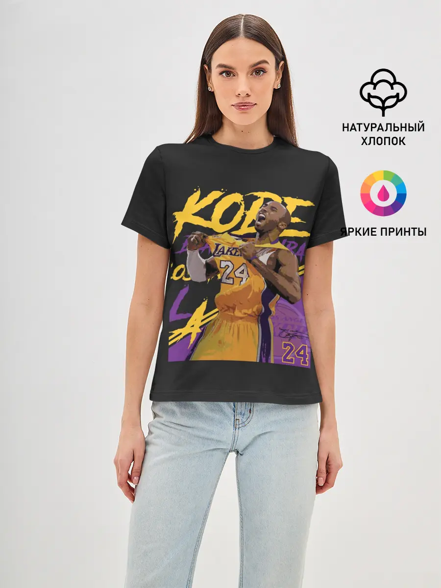 Женская базовая футболка / Kobe Bryant