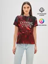 Женская базовая футболка / Blood Cannibal Corpse | Труп Каннибала