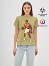 Женская базовая футболка / Ali Art