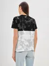 Женская базовая футболка / BITCOIN Black Collection