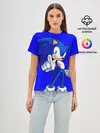 Женская базовая футболка / SONIC
