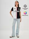 Женская базовая футболка / Роналду Форма 19/20 Домашняя
