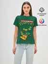 Женская базовая футболка / PIZZA LOVER