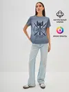 Женская базовая футболка / Славянин, помни свои корни!