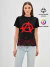 Женская базовая футболка / АНАРХИЯ | ANARCHY