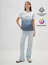 Женская базовая футболка / Высота