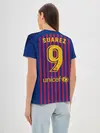 Женская базовая футболка / Suarez home 18-19