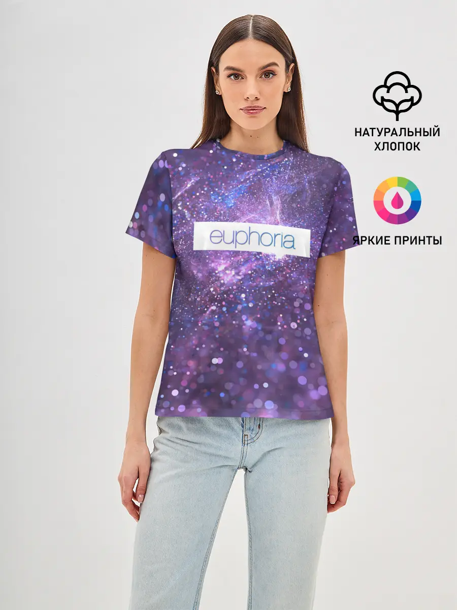 Женская базовая футболка / сериал Euphoria