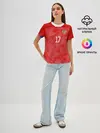 Женская базовая футболка / Golovin home EURO 2020