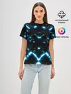 Женская базовая футболка / Neon Lights