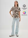 Женская базовая футболка / Мопсы