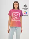 Женская базовая футболка / Add me to Instagram
