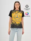 Женская базовая футболка / mercedes
