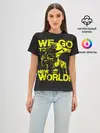 Женская базовая футболка / One Piece We Go World
