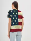 Женская базовая футболка / usa collection 2019