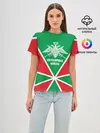 Женская базовая футболка / Пограничные Войска