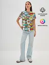 Женская базовая футболка / POP ART FASHION | ПОП АРТ