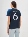 Женская базовая футболка / Pogba home WC 2018